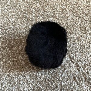 Black Faux Fur Earmuffs